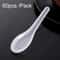 Premium Disposable PP Plastic Soup Spoon Sturdy Takeaway Utensil 7