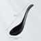 100pcs Heavy-Duty Disposable Plastic Meal Spoon, Crystal PS Fast Food Soup Ladle