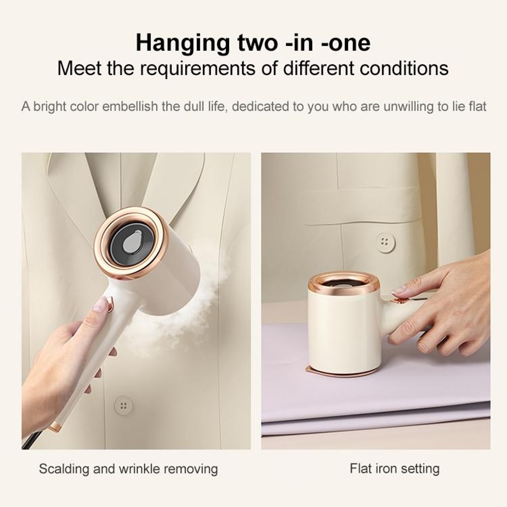 Portable 33W Handheld Garment Steamer Quick Gentle Fabric Iron 3