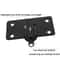 Heavy Duty Lower Track & Closet Door Pulley Hardware for Smooth Sliding