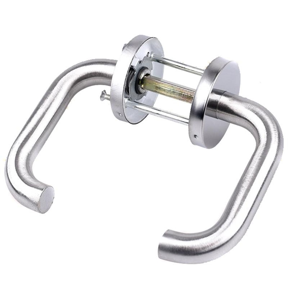 Stainless Steel Fire Door Handle Lever, Durable Passage Hardware