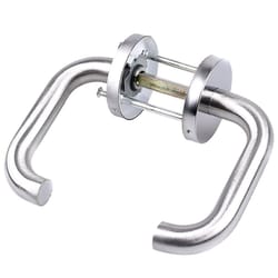 stainless steel fire door handle lever, durable passage hardware