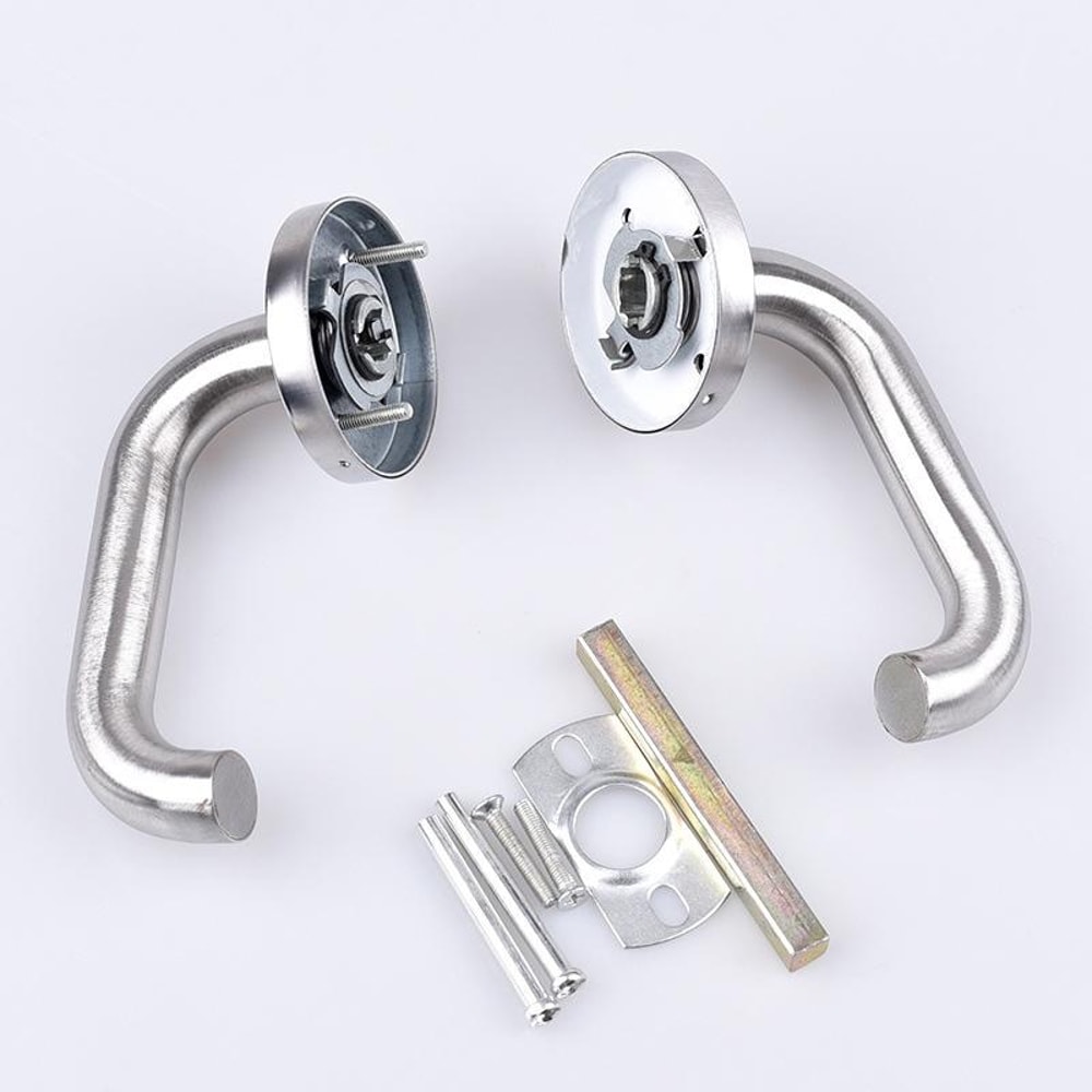 Stainless Steel Fire Door Handle Lever, Durable Passage Hardware