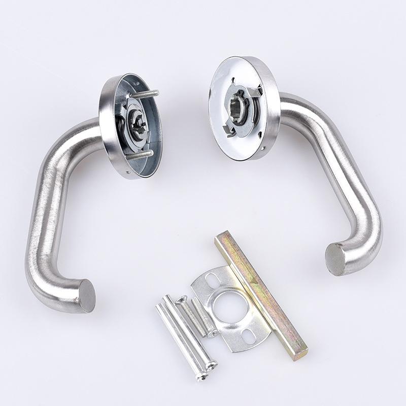 Stainless Steel Fire Door Handle Lever, Durable Passage Hardware