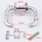 Stainless Steel Fire Door Handle Lever, Durable Passage Hardware