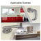 Stainless Steel Fire Door Handle Lever, Durable Passage Hardware