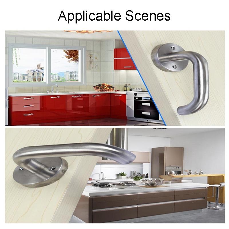 Stainless Steel Fire Door Handle Lever, Durable Passage Hardware