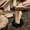 Pro Heavy Duty Manual Wood Splitter Safe Firewood Cutting Tool 5