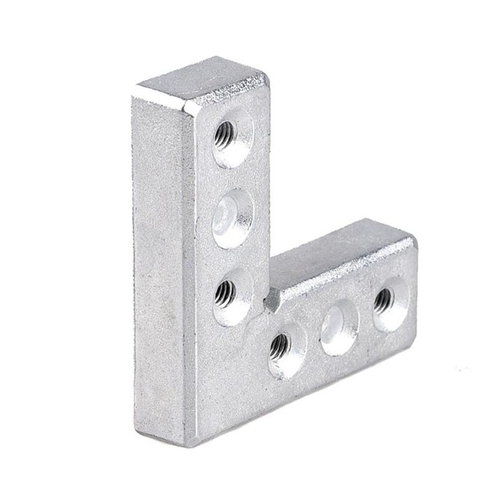 Heavy-Duty 90° Zinc Alloy Furniture Angle Bracket for Doors & Windows