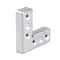 Heavy-Duty 90° Zinc Alloy Furniture Angle Bracket for Doors & Windows