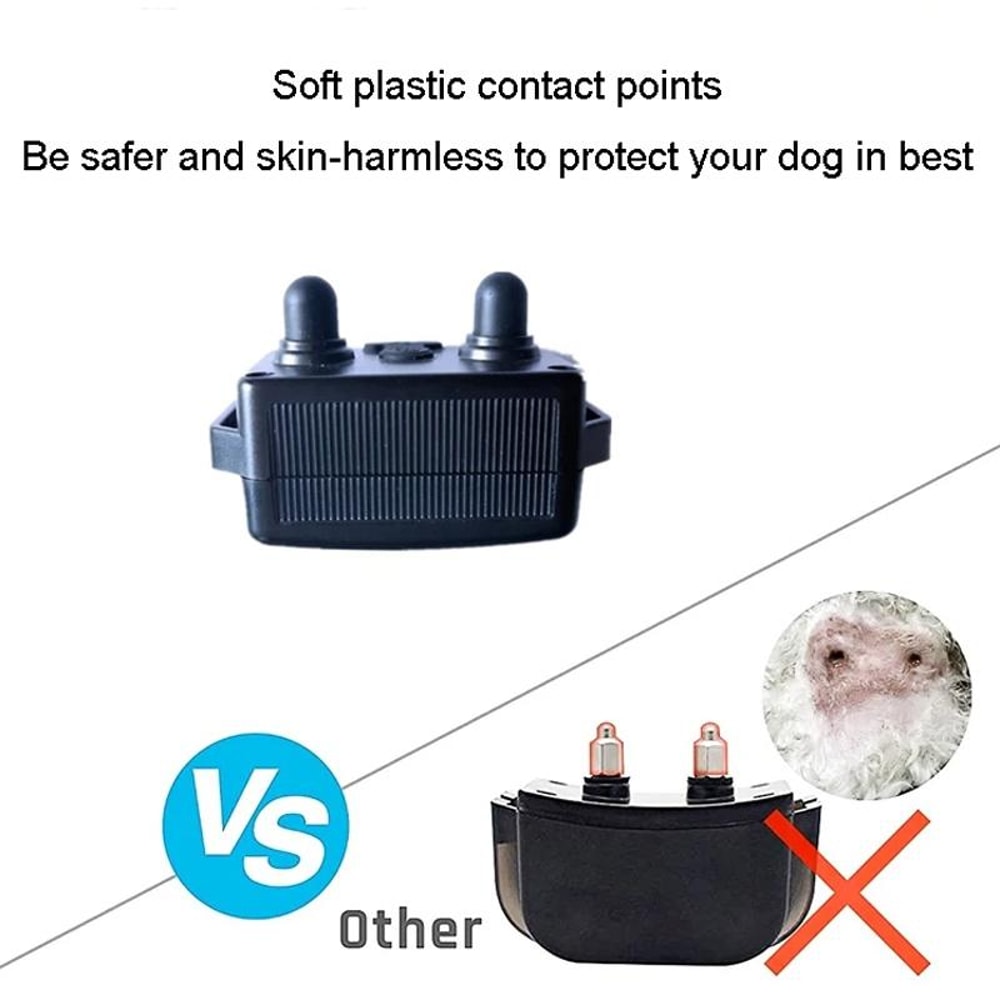800m Remote Dog Trainer Collar With Shock Vibration For Stop Barking 6