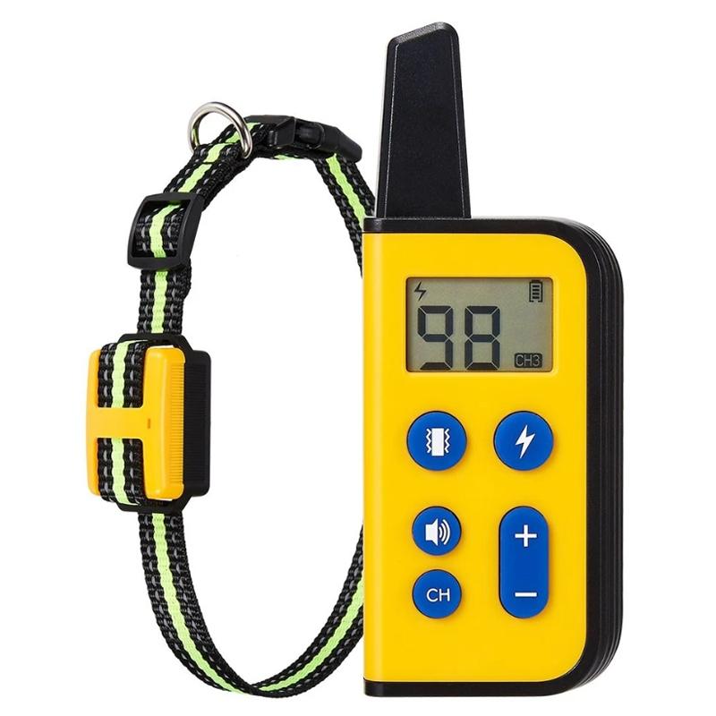 800m Remote Dog Trainer Collar With Shock Vibration For Stop Barking 10