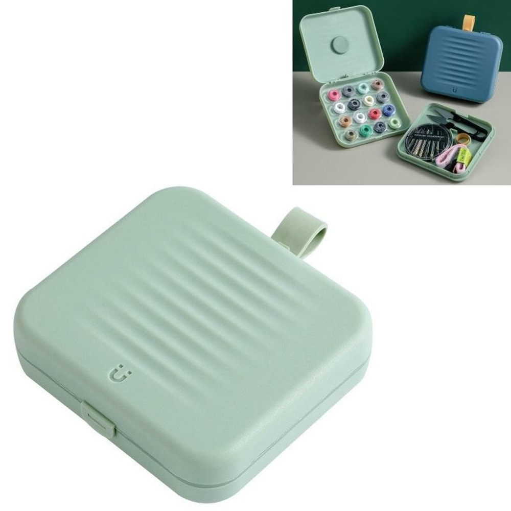 Magnetic DoubleLayer Sewing Box Set With Tools 5