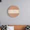 Wooden Digital Wall Clock For Living Room With Brightness Sensor 0
