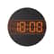 Wooden Digital Wall Clock For Living Room With Brightness Sensor 9