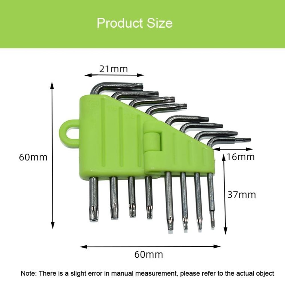 8pcs Hexagon Torx Screwdriver Multifunction Tool Set 1