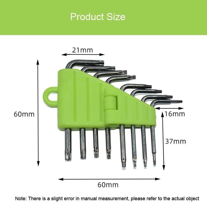 8pcs Hexagon Torx Screwdriver Multifunction Tool Set 1