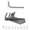 8pcs Hexagon Torx Screwdriver Multifunction Tool Set 4