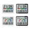Magnetic LCD Digital Alarm Clock With Temperature Humidity Display 1