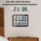 Magnetic LCD Digital Alarm Clock With Temperature Humidity Display 3
