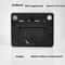 Magnetic LCD Digital Alarm Clock With Temperature Humidity Display 5