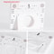 Magnetic LCD Digital Alarm Clock With Temperature Humidity Display 6