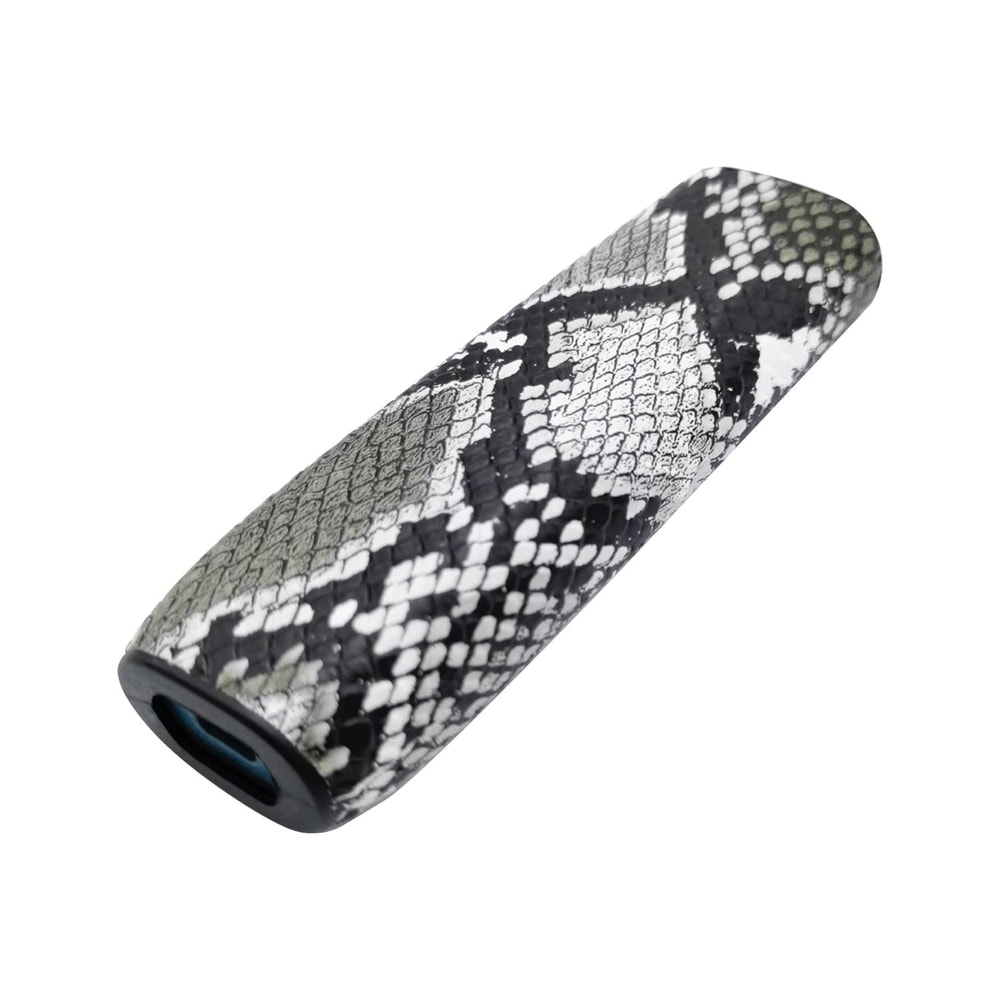 Snake Pattern TPU PU Electronic Cigarette Case With Lanyard Stylish Protective 3