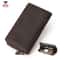 RFID Leather Men Long Wallet MultiCard Zipper 2