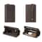 RFID Leather Men Long Wallet MultiCard Zipper 3