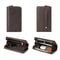 RFID Leather Men Long Wallet MultiCard Zipper 3