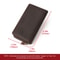 RFID Leather Men Long Wallet MultiCard Zipper 4