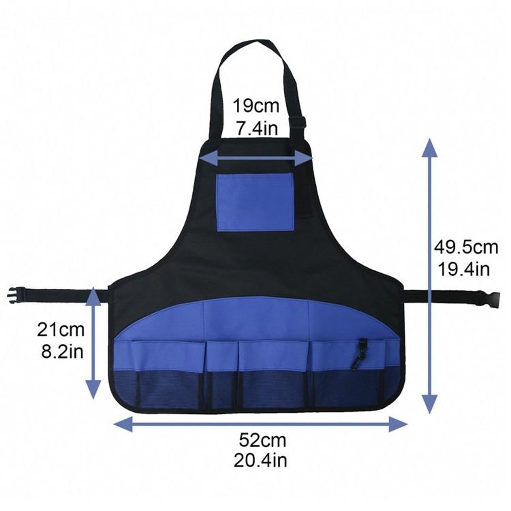 HeavyDuty Multi Pocket Tool Apron For Garden Workshop 2