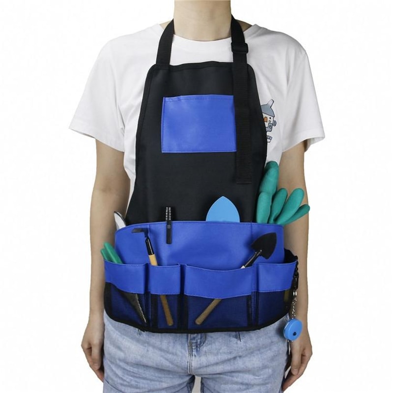 HeavyDuty Multi Pocket Tool Apron For Garden Workshop 5
