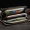 Long Saffiano Leather Wallet Large Capacity Zip Clutch 7