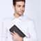 Long Saffiano Leather Wallet Large Capacity Zip Clutch 8