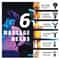 20Speed Touch Control Massage Gun With 6 Interchangeable Heads For Deep Muscle Relief 6
