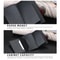 RFID Antitheft Plaid Leather Card Holder Wallet With Automatic Eject 6