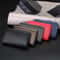 RFID Antitheft Plaid Leather Card Holder Wallet With Automatic Eject 0
