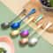 Premium Stainless Steel Water Droplet Ice Cream Coffee Spoon 0