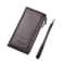 Men Retro Long Wallet With Hand Strap PU Leather Clutch Mobile Bag 8