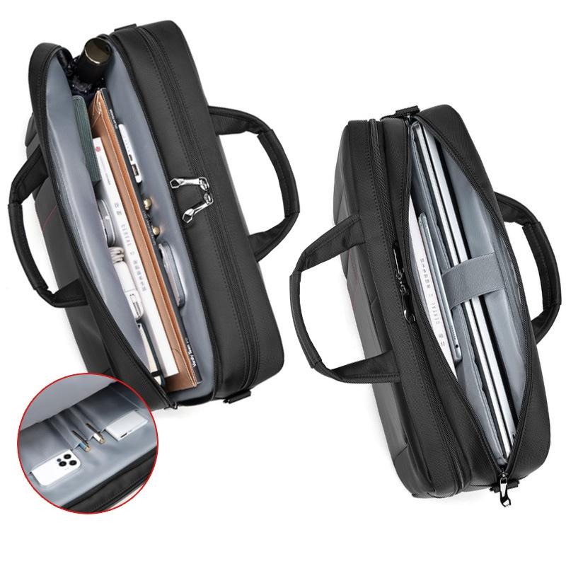 Premium Multifunctional Waterproof Laptop Briefcase for Business