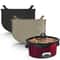 6QT Reusable Silicone Slow Cooker Liners Leakproof Crock Pot Accessory 0
