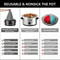 6QT Reusable Silicone Slow Cooker Liners Leakproof Crock Pot Accessory 2