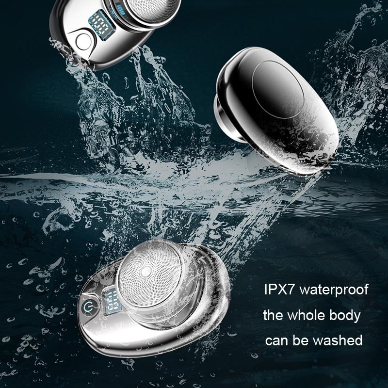Portable Electric Shaver Mini Washable Travel Razor 4