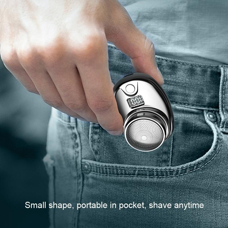 Portable Electric Shaver Mini Washable Travel Razor 5