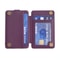 Premium PU Leather Mobile Phone Card Holder With Ring 3