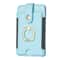 Premium PU Leather Mobile Phone Card Holder With Ring 10
