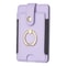 Premium PU Leather Mobile Phone Card Holder With Ring 11