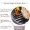 Premium 2 Layer Silicone Air Fryer Tray Insert With Handles Reusable Foldable Air Fryer Basket 4