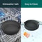 Premium 2 Layer Silicone Air Fryer Tray Insert With Handles Reusable Foldable Air Fryer Basket 5